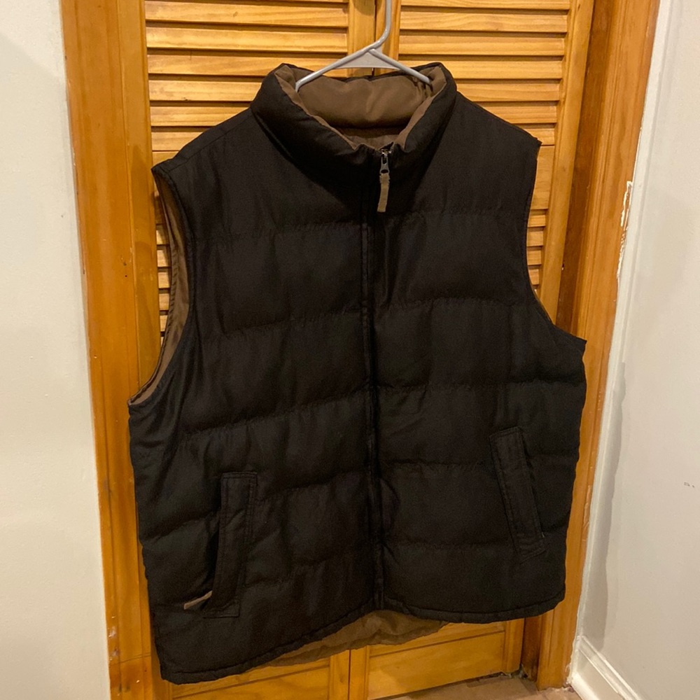 WeatherProof Black & Brown Vest